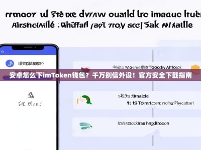 安卓怎么下imToken钱包？千万别信外设！官方安全下载指南