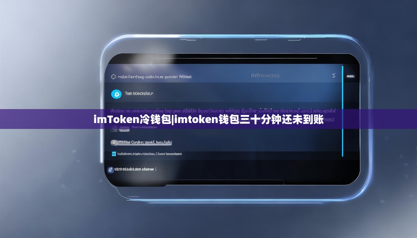 imToken冷钱包|imtoken钱包三十分钟还未到账 imToken冷钱包|imtoken钱包三十分钟还未到账