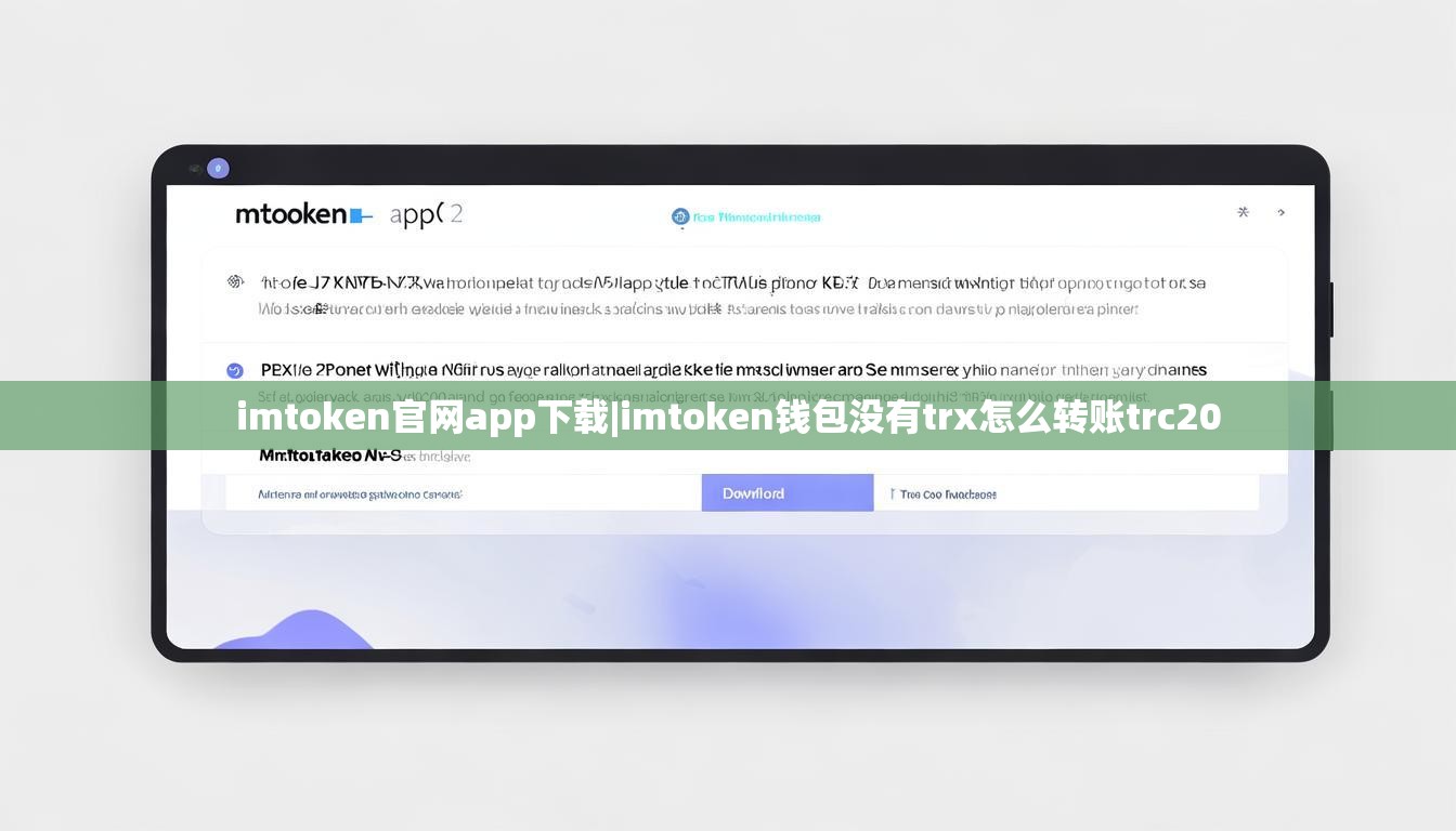 imtoken官网app下载|imtoken钱包没有trx怎么转账trc20 imtoken官网app下载|imtoken钱包没有trx怎么转账trc20