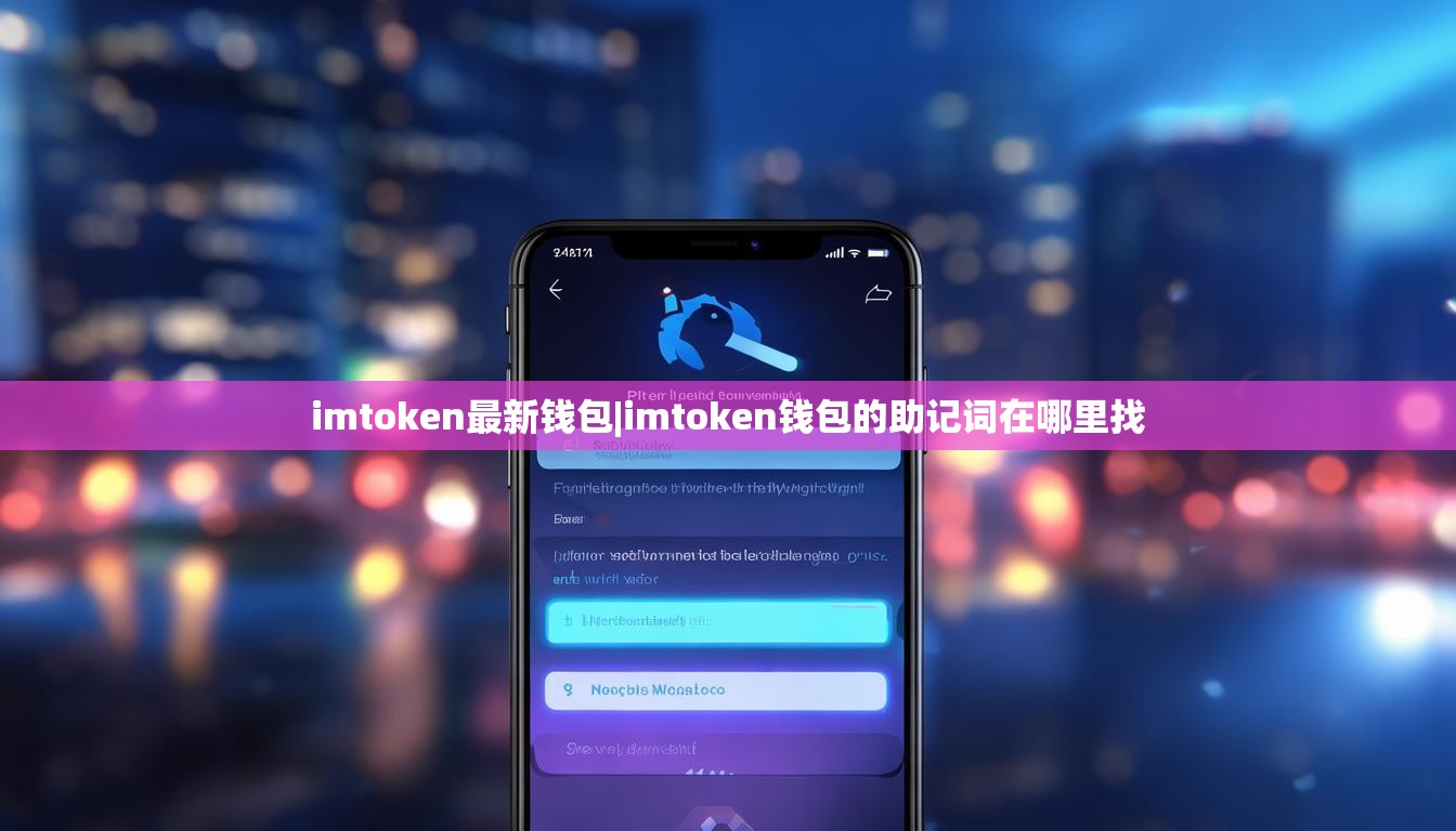 imtoken最新钱包|imtoken钱包的助记词在哪里找 imtoken最新钱包|imtoken钱包的助记词在哪里找