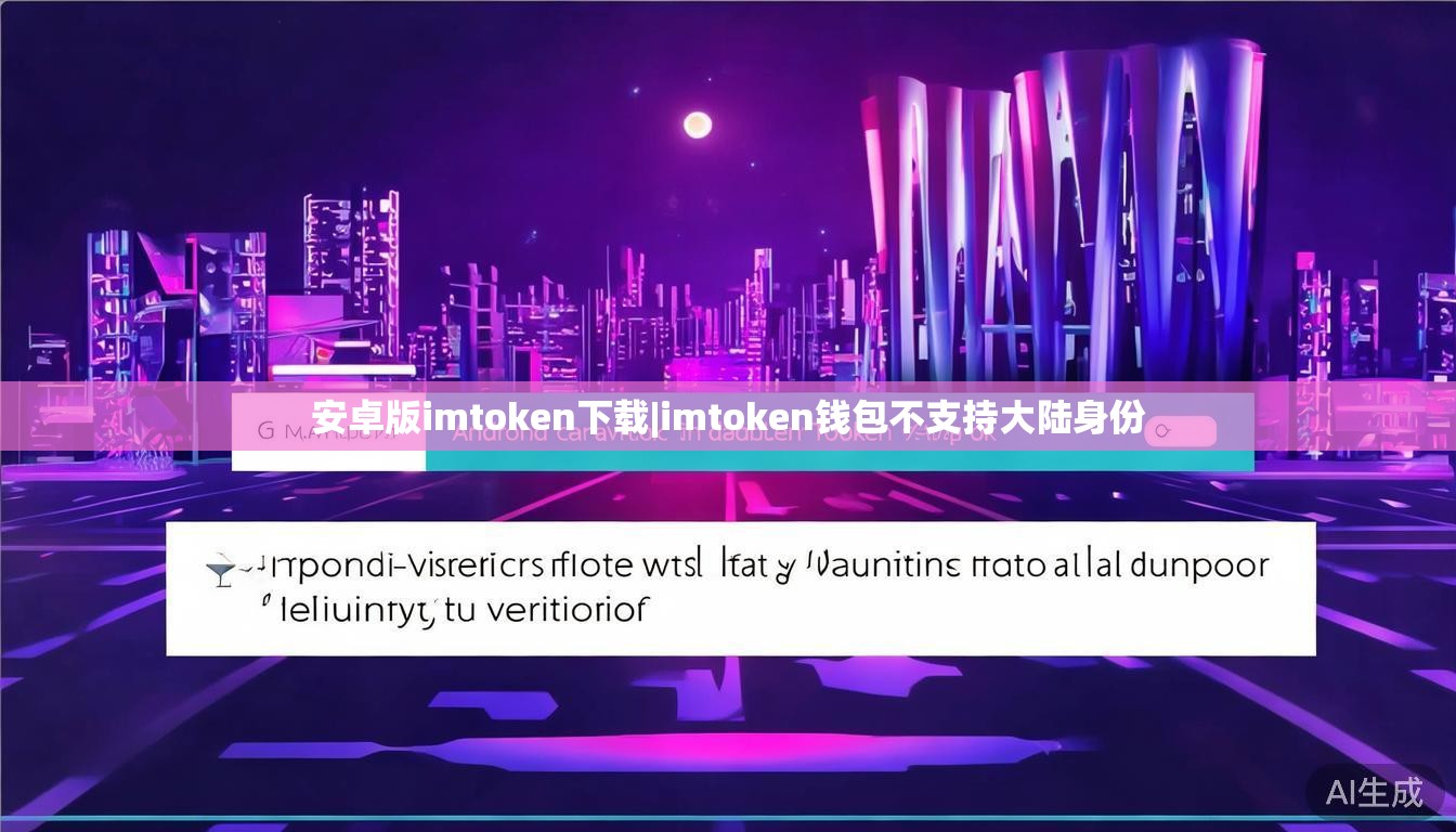 安卓版imtoken下载|imtoken钱包不支持大陆身份 安卓版imtoken下载|imtoken钱包不支持大陆身份