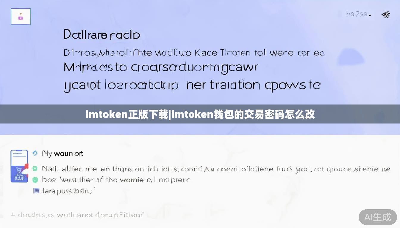 imtoken正版下载|imtoken钱包的交易密码怎么改 imtoken正版下载|imtoken钱包的交易密码怎么改