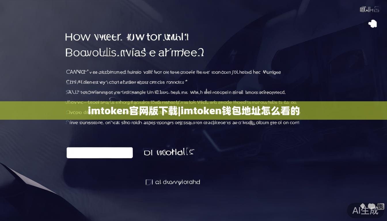 imtoken官网版下载|imtoken钱包地址怎么看的 imtoken官网版下载|imtoken钱包地址怎么看的