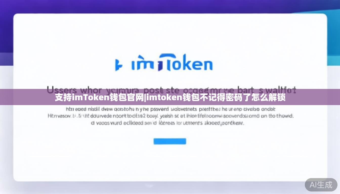 支持imToken钱包官网|imtoken钱包不记得密码了怎么解锁 支持imToken钱包官网|imtoken钱包不记得密码了怎么解锁