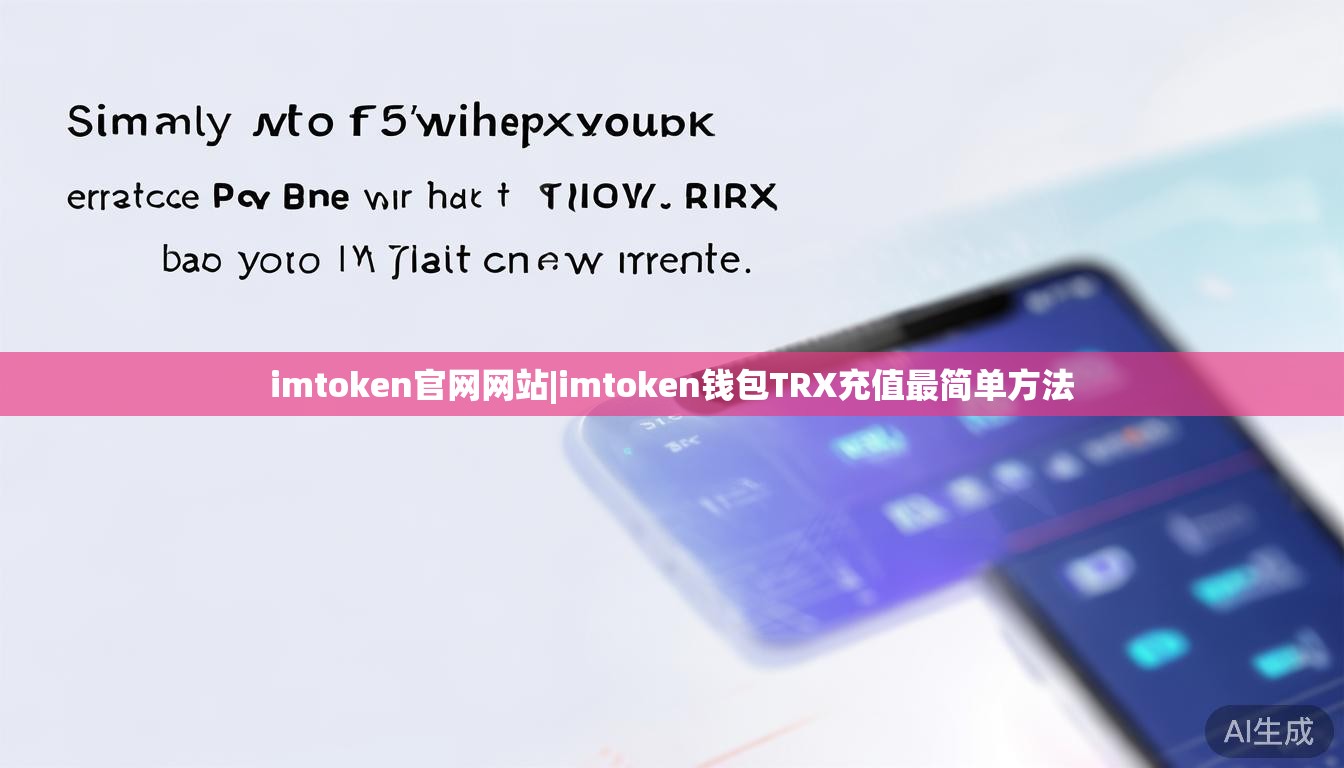 imtoken官网网站|imtoken钱包TRX充值最简单方法