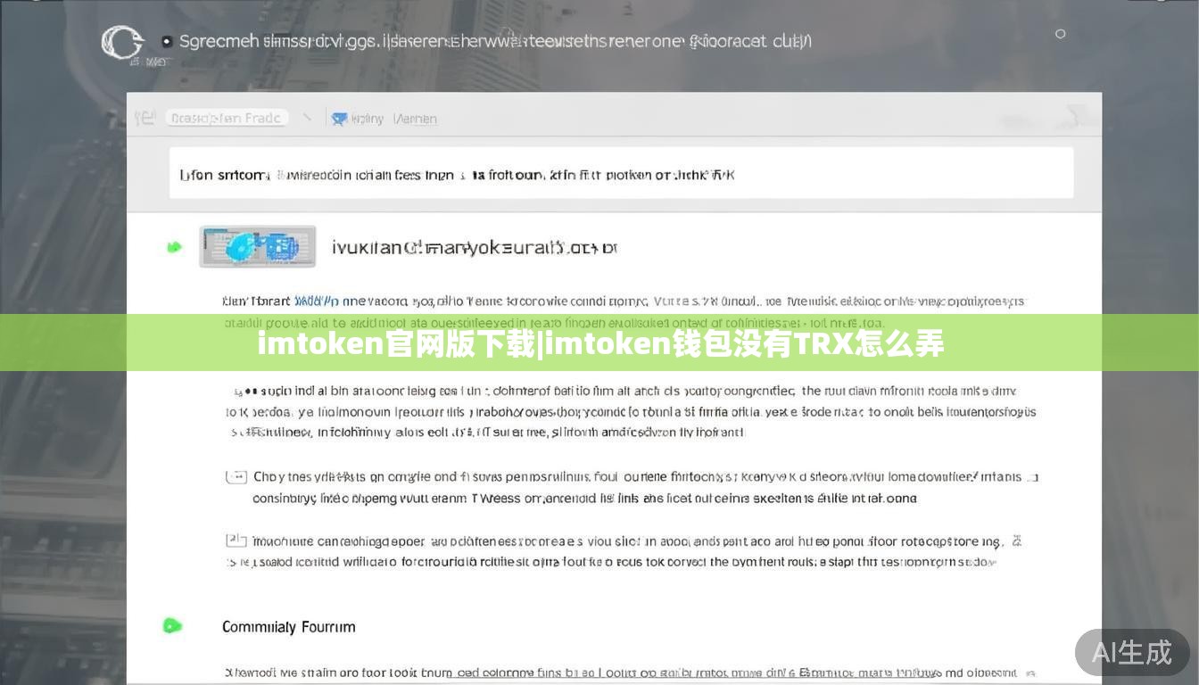 imtoken官网版下载|imtoken钱包没有TRX怎么弄 imtoken官网版下载|imtoken钱包没有TRX怎么弄