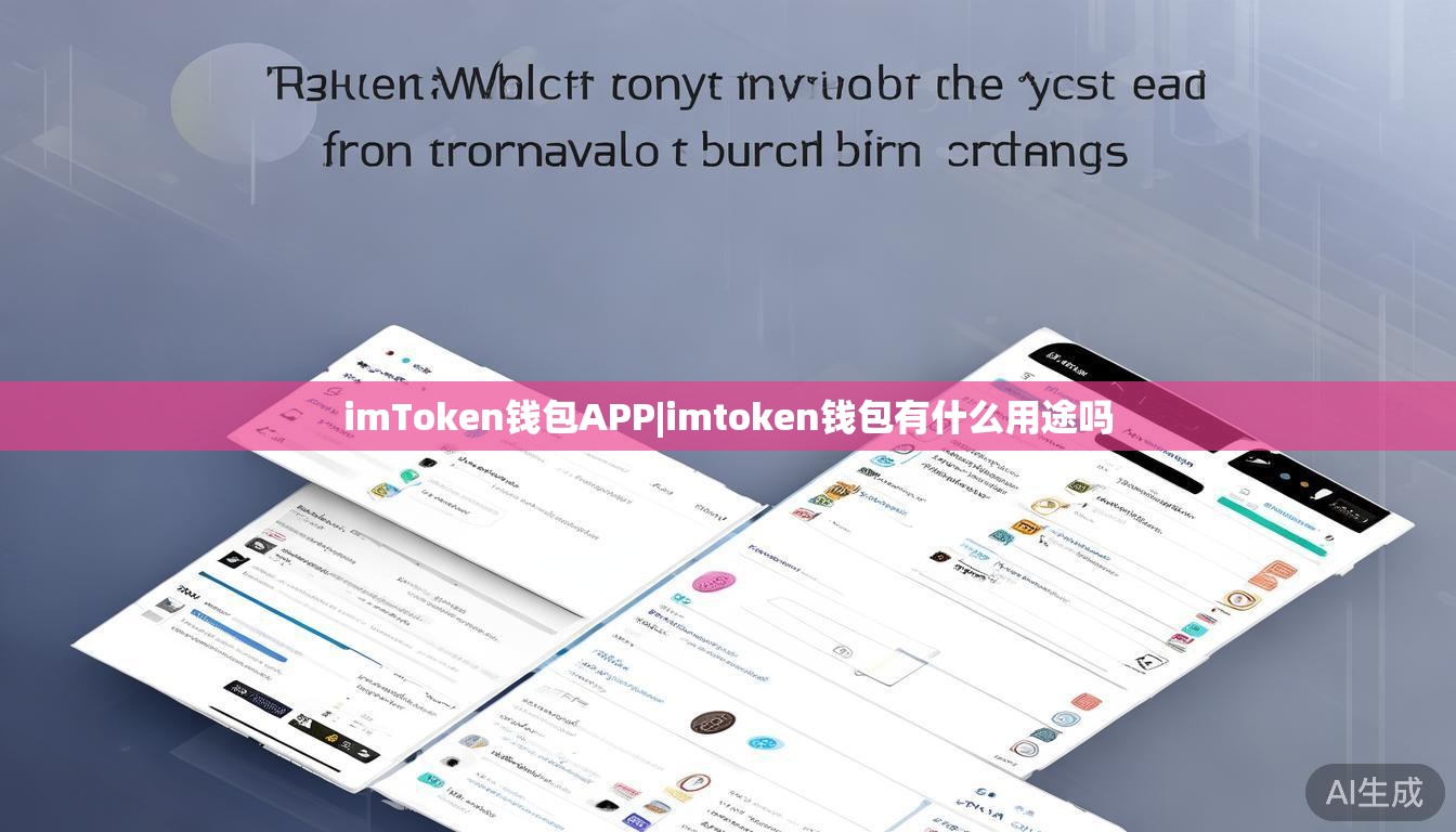 imToken钱包APP|imtoken钱包有什么用途吗 imToken钱包APP|imtoken钱包有什么用途吗