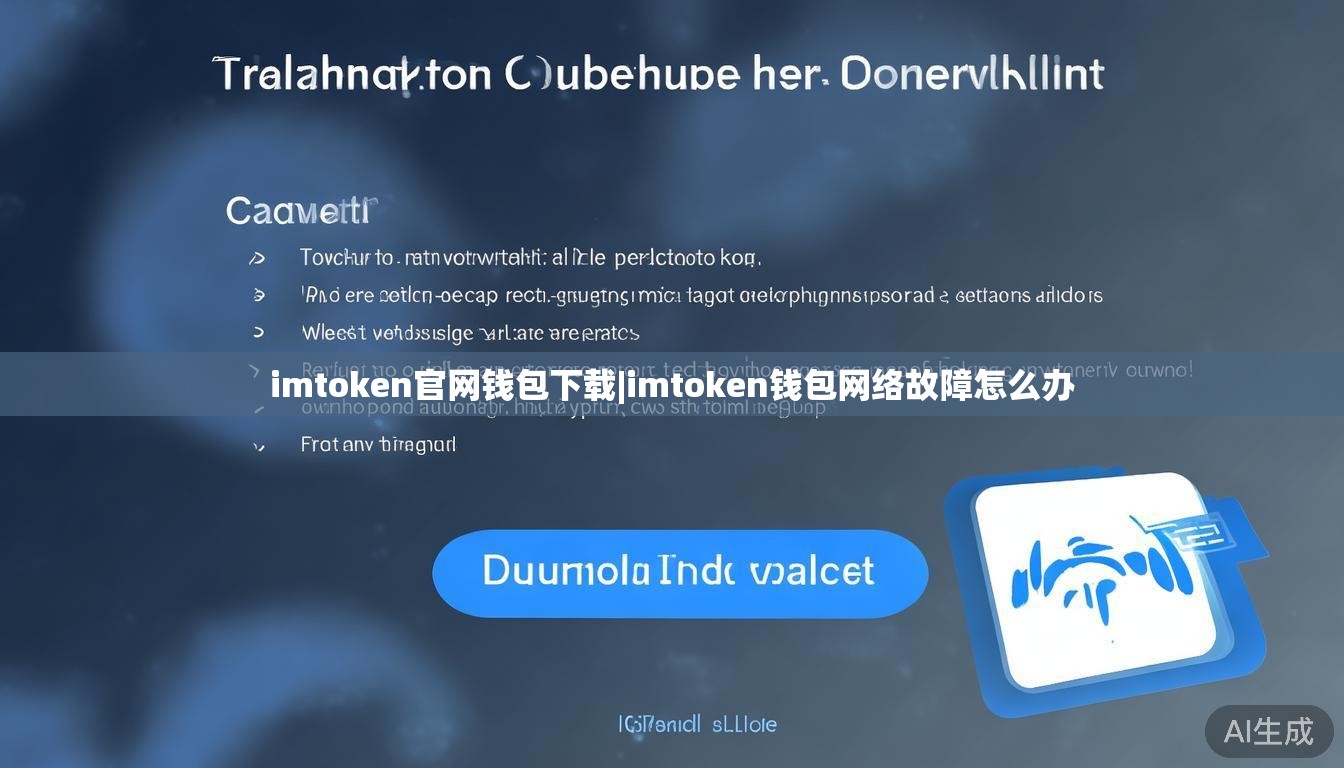 imtoken官网钱包下载|imtoken钱包网络故障怎么办