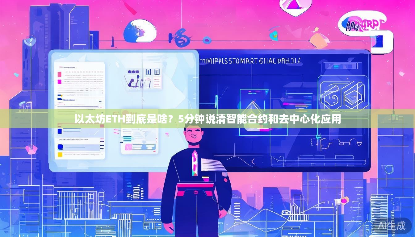 以太坊ETH到底是啥？5分钟说清智能合约和去中心化应用