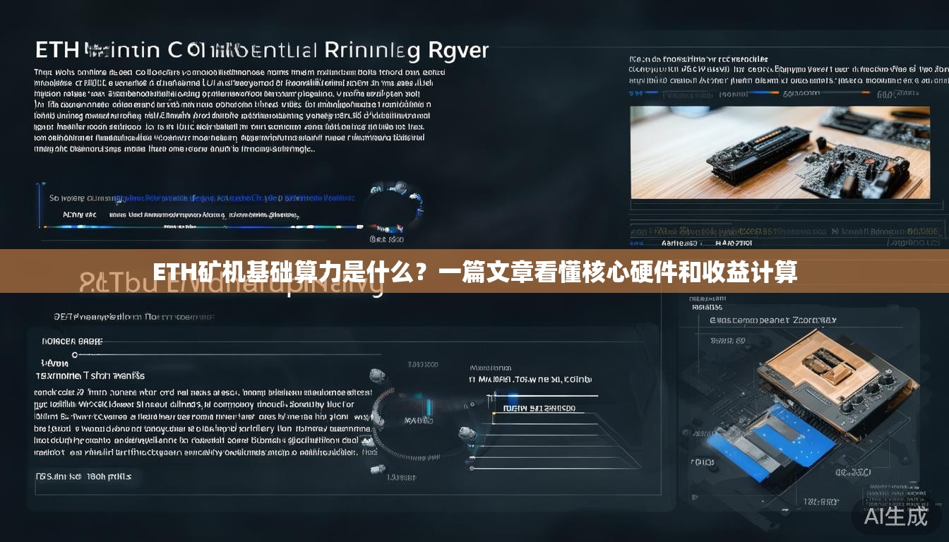 ETH矿机基础算力是什么？一篇文章看懂核心硬件和收益计算