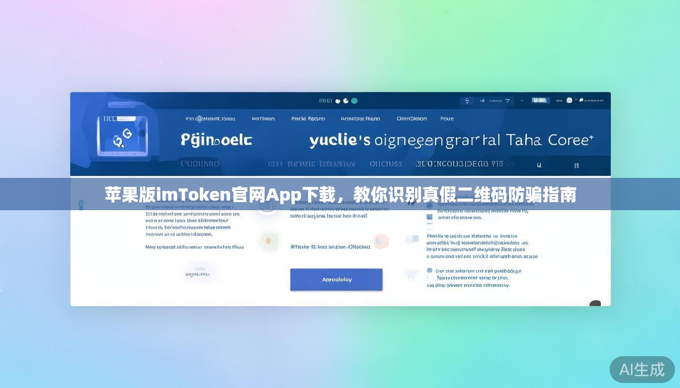 苹果版imToken官网App下载,教你识别真假二维码防骗指南 苹果版imToken官网App下载,教你识别真假二维码防骗指南