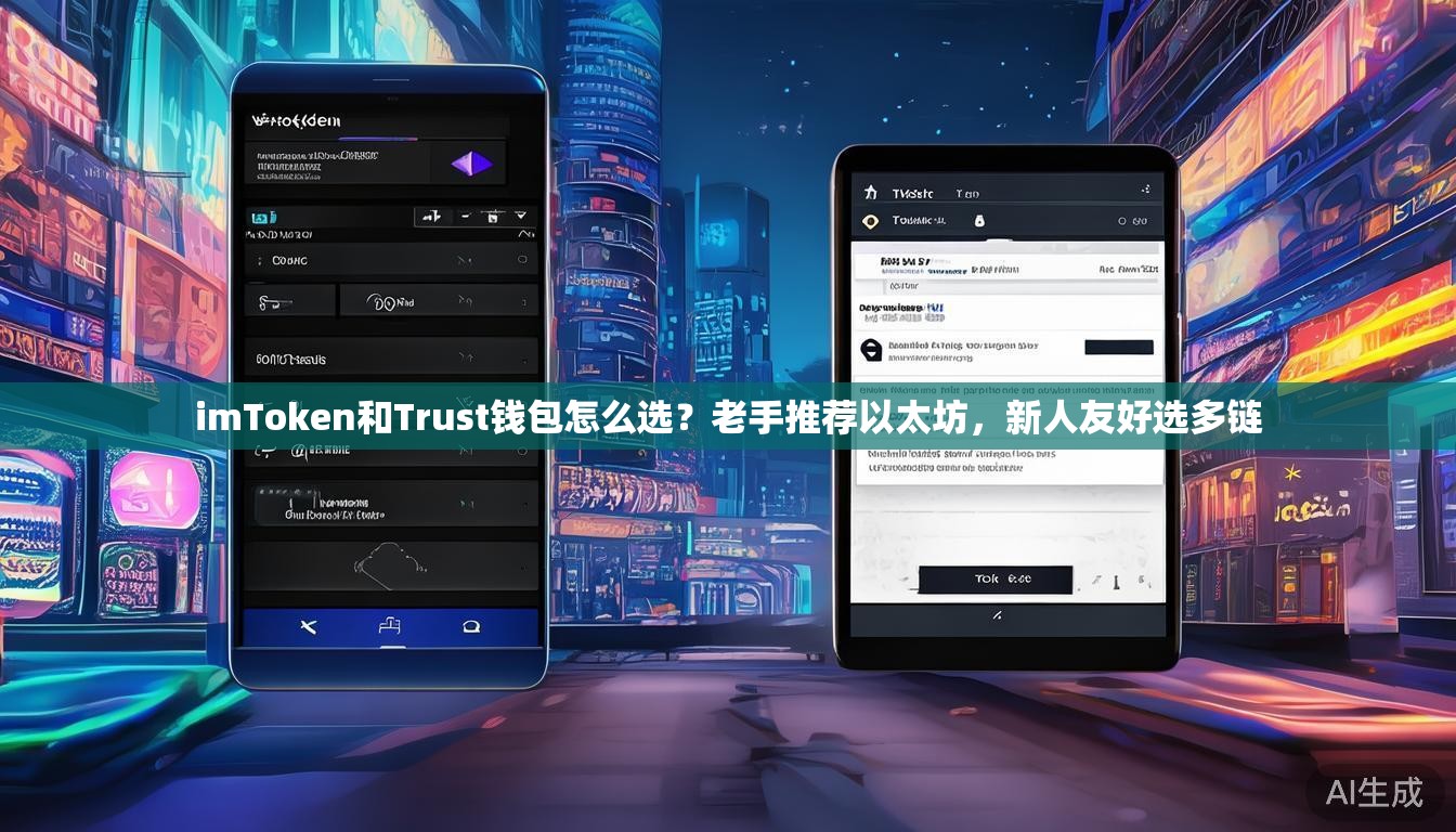 imToken和Trust钱包怎么选？老手推荐以太坊，新人友好选多链