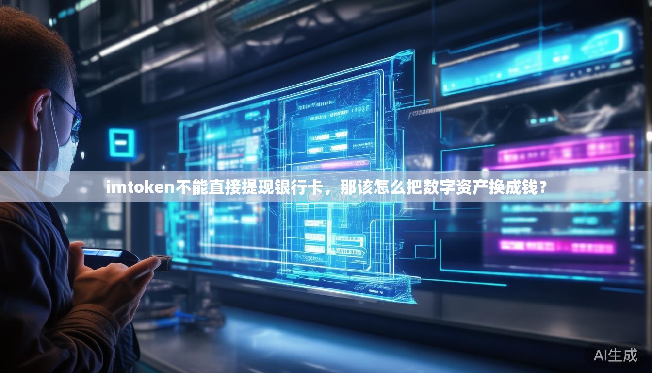 imtoken不能直接提现银行卡，那该怎么把数字资产换成钱？