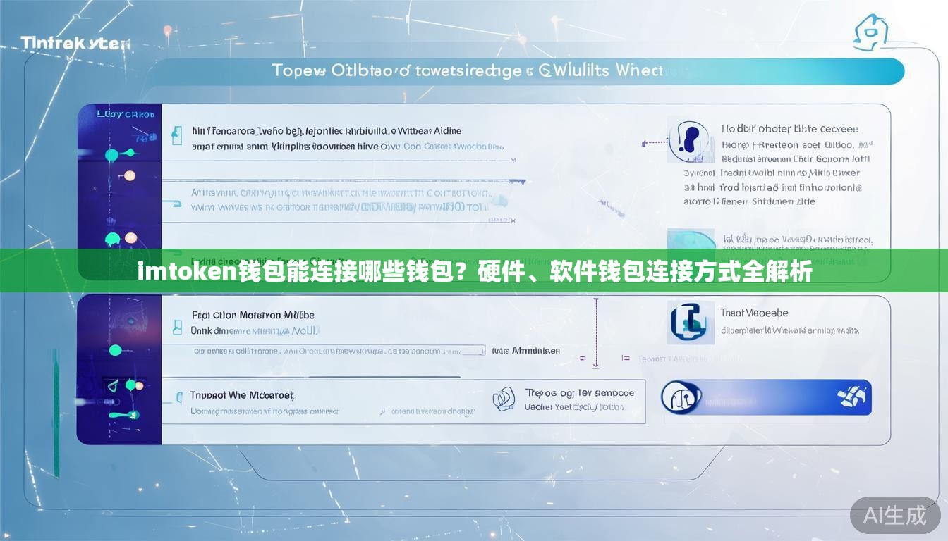 imtoken钱包能连接哪些钱包？硬件、软件钱包连接方式全解析