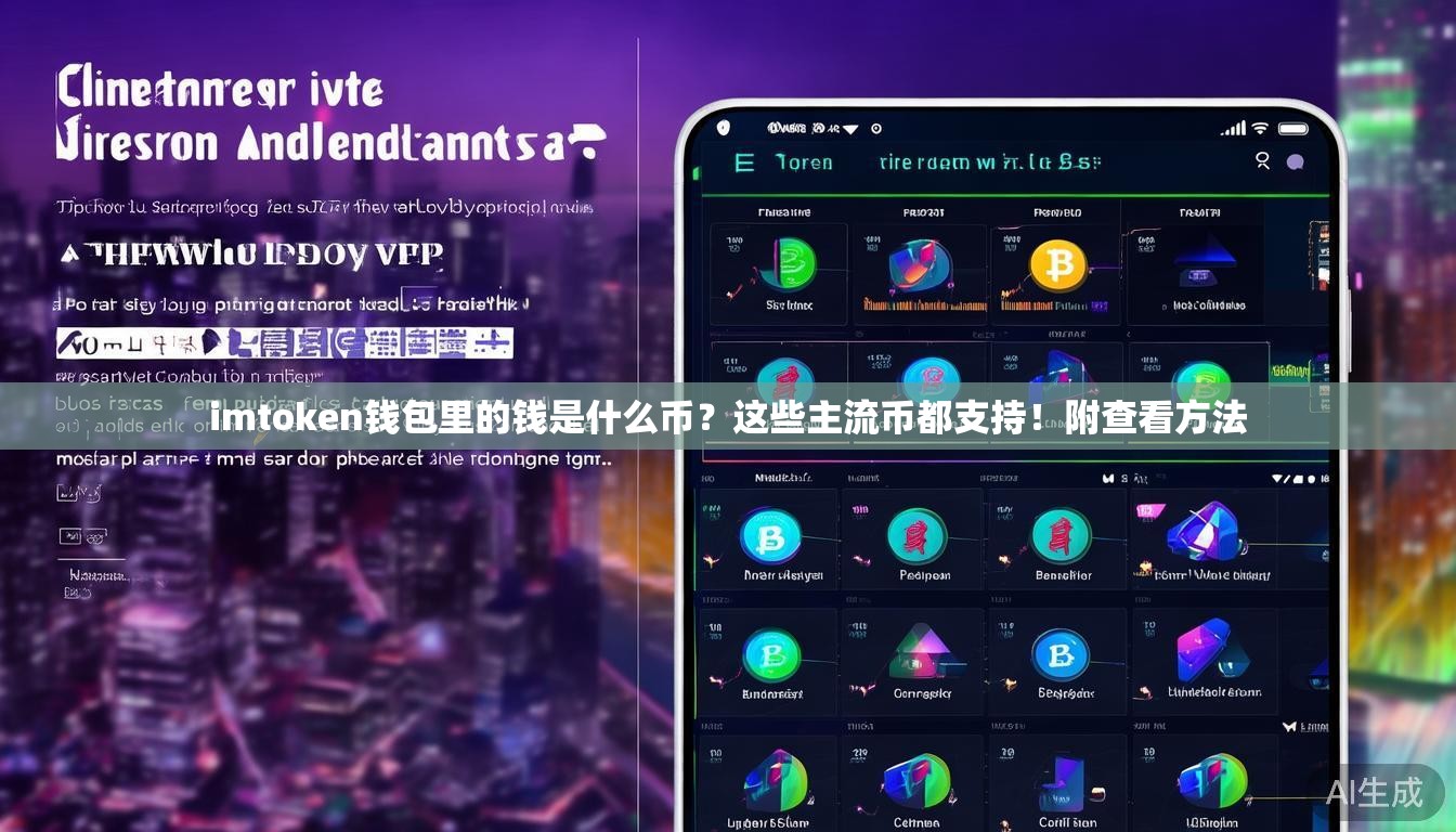 imtoken钱包里的钱是什么币？这些主流币都支持！附查看方法