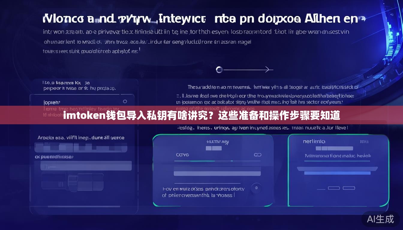 imtoken钱包导入私钥有啥讲究?这些准备和操作步骤要知道 imtoken钱包导入私钥有啥讲究?这些准备和操作步骤要知道