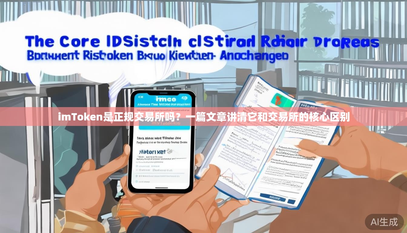 imToken是正规交易所吗？一篇文章讲清它和交易所的核心区别